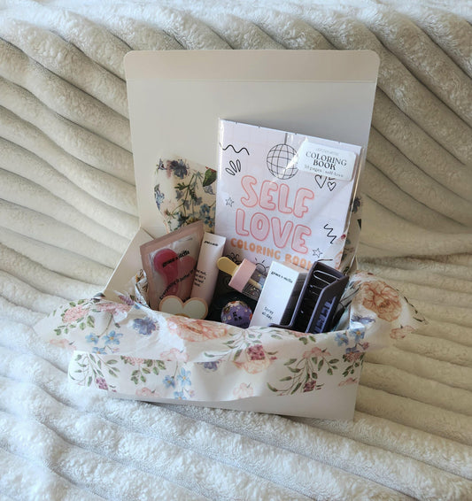 Self-care Gift Box | Pamper gift box | Spa gift box | Teen gift idea | bridesmaid gifts | post partum gift | mother's day gift